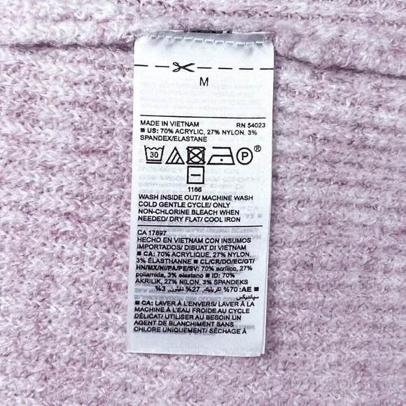 Women's Old Navy Long Sleeve Maternity Sweater | Pink | Crew Neck | Medium - Picture 12 of 12